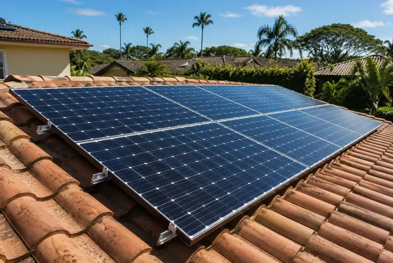 Installation de panneaux solaires à la Wantzenau